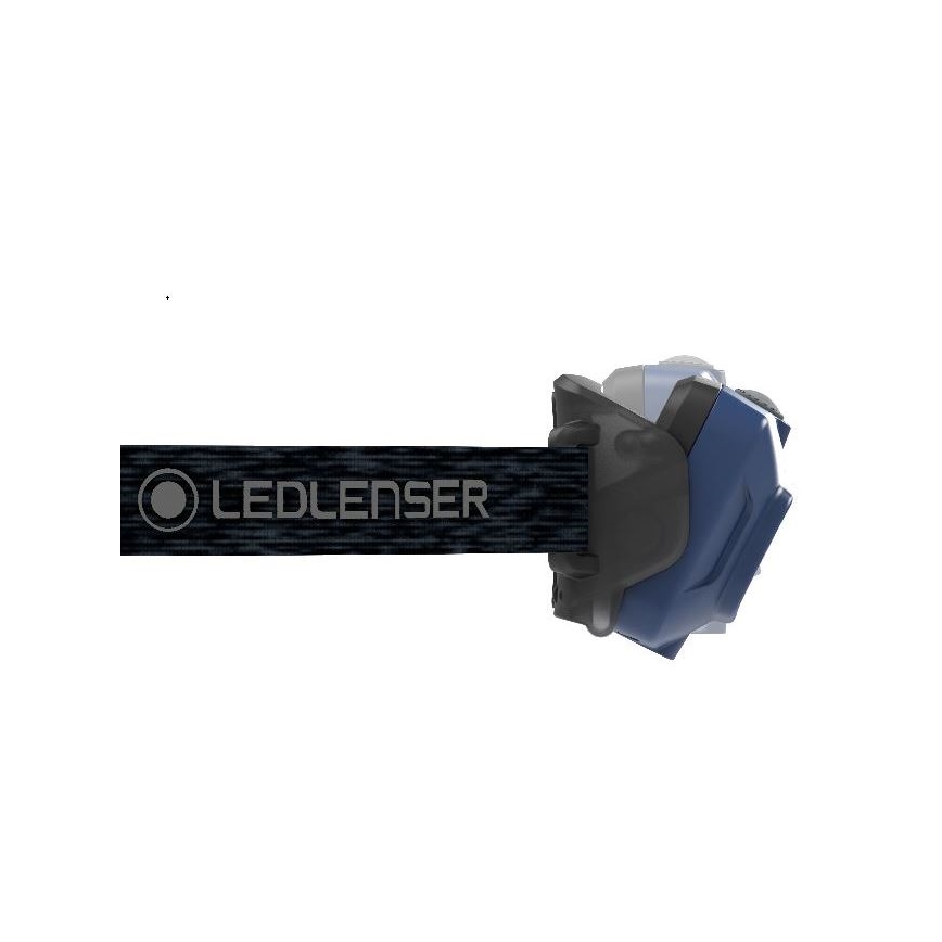 Ledlenser HF4R Core - dimbare oplaadbare LED-hoofdlamp, 1000 mAh, IP68, 500 lm, 35 h, blauw