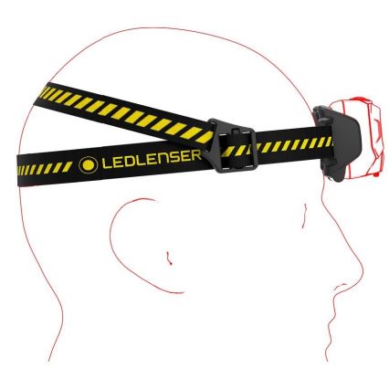 Ledlenser HF6R Work - LED dimbare oplaadbare hoofdlamp LED/2000 mAh IP68 800 lm 60 h zwart