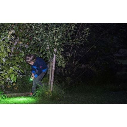 Ledlenser KIDBEAM4 DINO - Dimbare kinder-LED-zaklamp LED/2xAAA IP44 groen