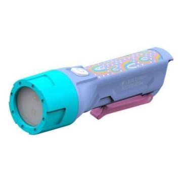 Ledlenser KIDBEAM4 RAINBOW - dimbare LED-kinderzaklamp LED/2xAAA IP44 paars