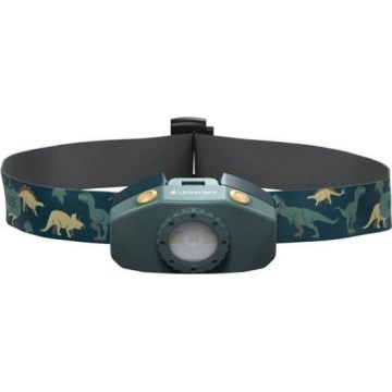 Ledlenser KIDLED2 DINO - Dimbare kinderhoofdlamp LED/1xAAA IPX4 40 lm 20 h groen