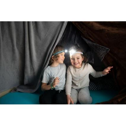 Ledlenser KIDLED2 DINO - Dimbare kinderhoofdlamp LED/1xAAA IPX4 40 lm 20 h groen