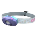 Ledlenser KIDLED2 RAINBOW - LED-dimbare kinderhoofdlamp LED/1xAAA IPX4 40 lm 20h paars