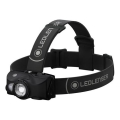 Ledlenser MH8 - LED-dimbare oplaadbare hoofdlamp LED/2xAA/1550 mAh IP54 600 lm 60 h zwart