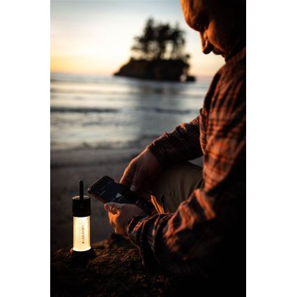 Ledlenser ML6 CONNECT WARM LIGHT - dimbare oplaadbare LED-zaklamp, 3000 mAh, IP66, 750 lm + afstandsbediening