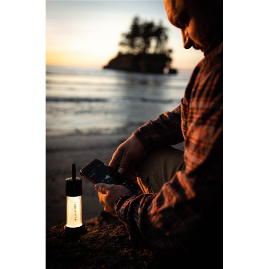 Ledlenser ML6 CONNECT WARM LIGHT - dimbare oplaadbare LED-zaklamp, 3000 mAh, IP66, 750 lm + afstandsbediening