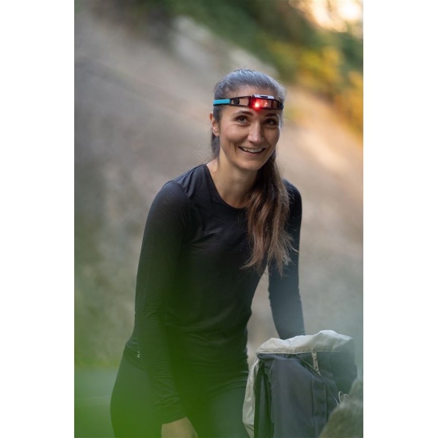 Ledlenser NEO1R - dimbare oplaadbare LED-hoofdlamp LED/730 mAh IP67 250 lm 15 uur blauw