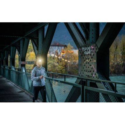 Ledlenser NEO1R - dimbare oplaadbare LED-hoofdlamp LED/730 mAh IP67 250 lm 15 h groen