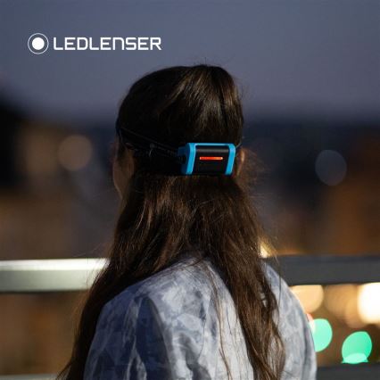 Ledlenser NEO3 - dimbare LED-hoofdlamp LED/3xAAA IP54 400 lm 20 h blauw