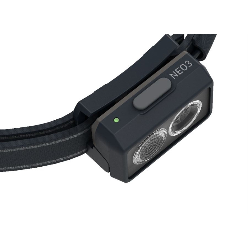 Ledlenser NEO3 - dimbare LED-hoofdlamp LED/3xAAA IP54 400 lm 20 h zwart