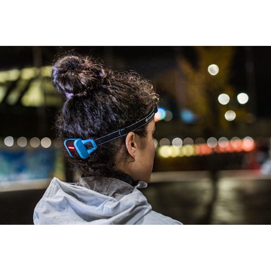 Ledlenser NEO5R - dimbare oplaadbare LED-hoofdlamp LED/1800 mAh IP54 600 lm 35 h blauw