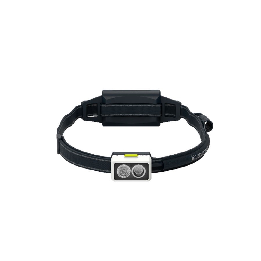 Ledlenser NEO5R - LED-dimbare oplaadbare hoofdlamp LED/1800 mAh IP54 600 lm 35 h zwart/wit