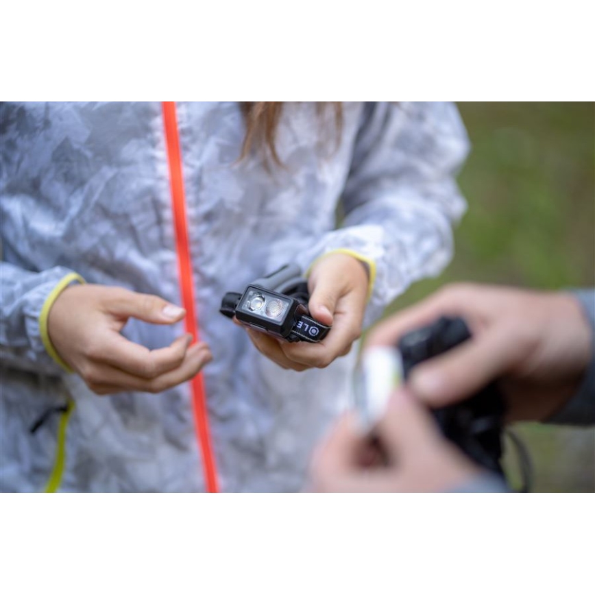 Ledlenser NEO5R - dimbare oplaadbare LED-hoofdlamp LED/1800mAh IP54 600 lm 35 h zwart
