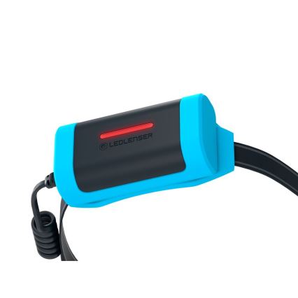 Ledlenser NEO9R - dimbare oplaadbare LED-hoofdlamp, 5000 mAh, IP54, 1200 lm, 120 uur, zwart/blauw