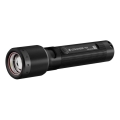 Ledlenser P5R - Dimbare oplaadbare LED-zaklamp, 1x AA (700 mAh), IP68, 750 lm, 20 uur, zwart