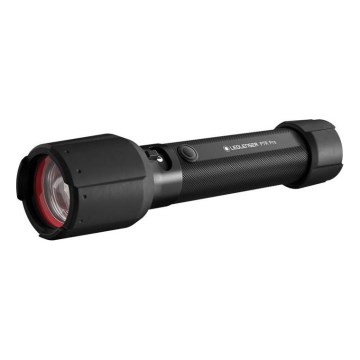 Ledlenser P7R PRO - Dimbare oplaadbare LED-zaklamp, LED/4600 mAh, IP68, 2000 lm, 60 uur, zwart