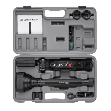 Ledlenser X21R - LED dimbare oplaadbare zaklamp LED/5000 mAh IP54 5000 lm 40 h