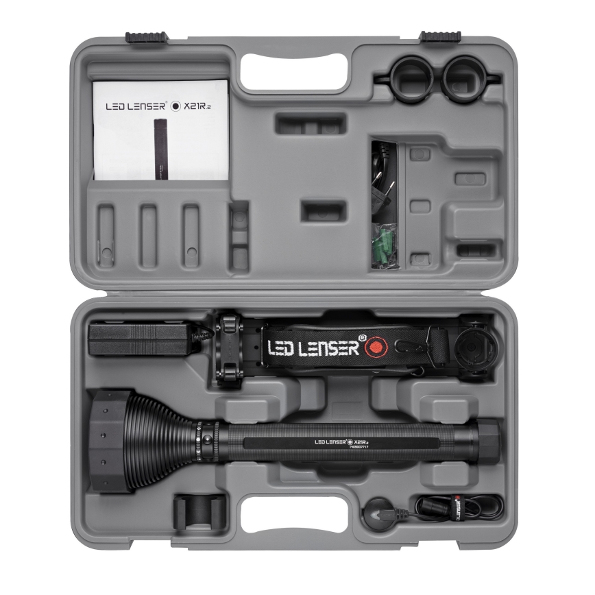 Ledlenser X21R - LED dimbare oplaadbare zaklamp LED/5000 mAh IP54 5000 lm 40 h