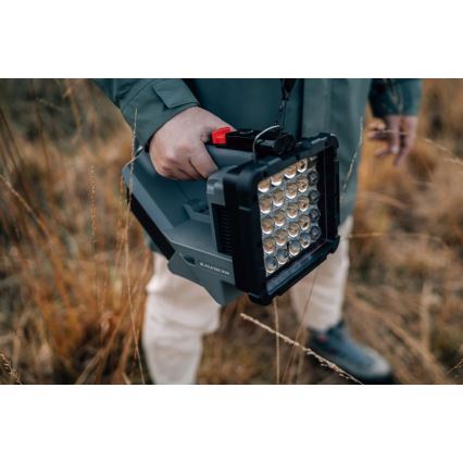 Ledlenser XP30R - Dimbare oplaadbare LED-zaklamp, 5000 mAh, IP54, 32000 lm, 16 uur, grijs