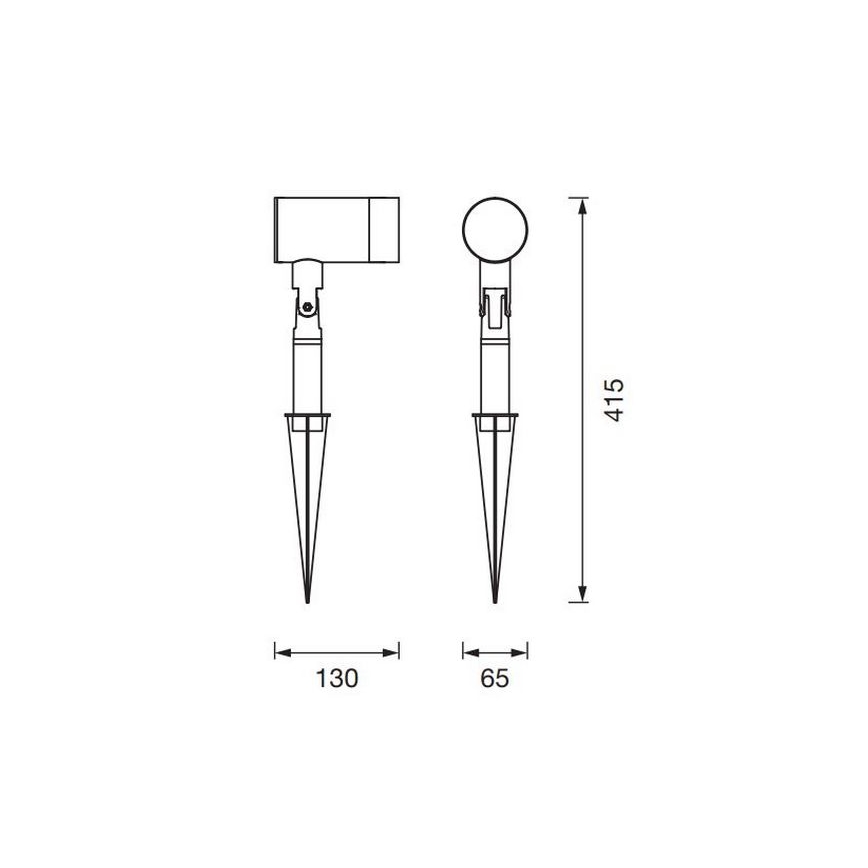 Ledvance - Buitenlamp ENDURA CLASSIC 1xGU10/35W/230V IP54