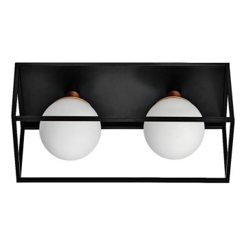 Ledvance - Buitenwandlamp DECOR SQUARE 2xG9/28W/230V IP44