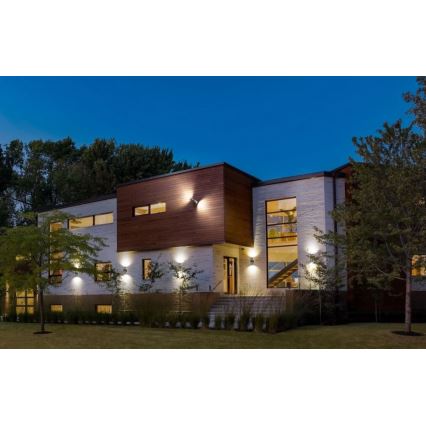 Ledvance - Buitenwandlamp ENDURA ROTARY 2xGU10/5W/230V IP44