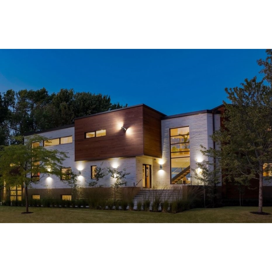 Ledvance - Buitenwandlamp ENDURA ROTARY 2xGU10/5W/230V IP44