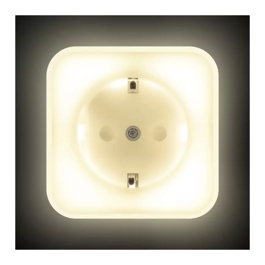 Ledvance - Dimbaar Slim LED Stopcontact met Verlichting SMART+ PLUG 3680W Wi-Fi