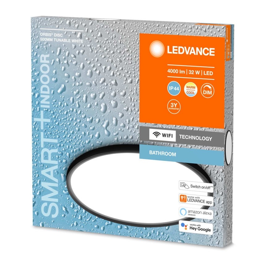 Ledvance - Dimbare LED Badkamer Plafond Lamp SMART+ DISC LED/32W/230V 3000-6500K Wi-Fi IP44