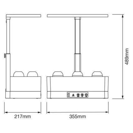 Ledvance - LED Dimbare Binnenlamp voor Planten GARDEN KIT LED/24W/230V
