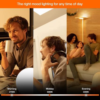 Ledvance - Dimbare en Staande LED Lamp SUN@HOME LED/36W/230V 2200-5000K CRI 95 Wi-Fi