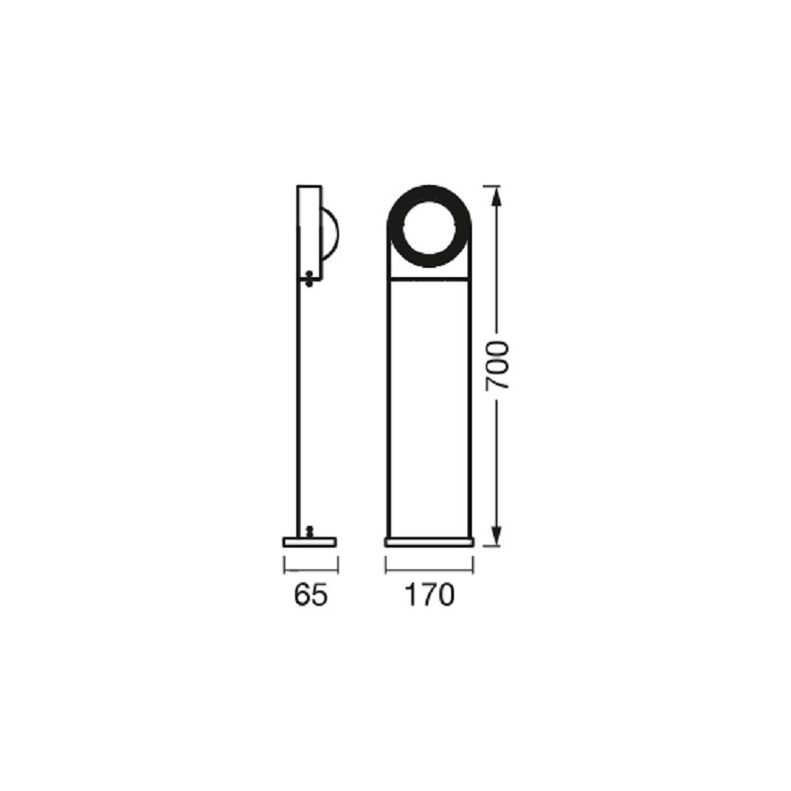 Ledvance - Dimbare LED Lamp voor Buiten SWING LED/6,7W/230V IP44 Wi-Fi