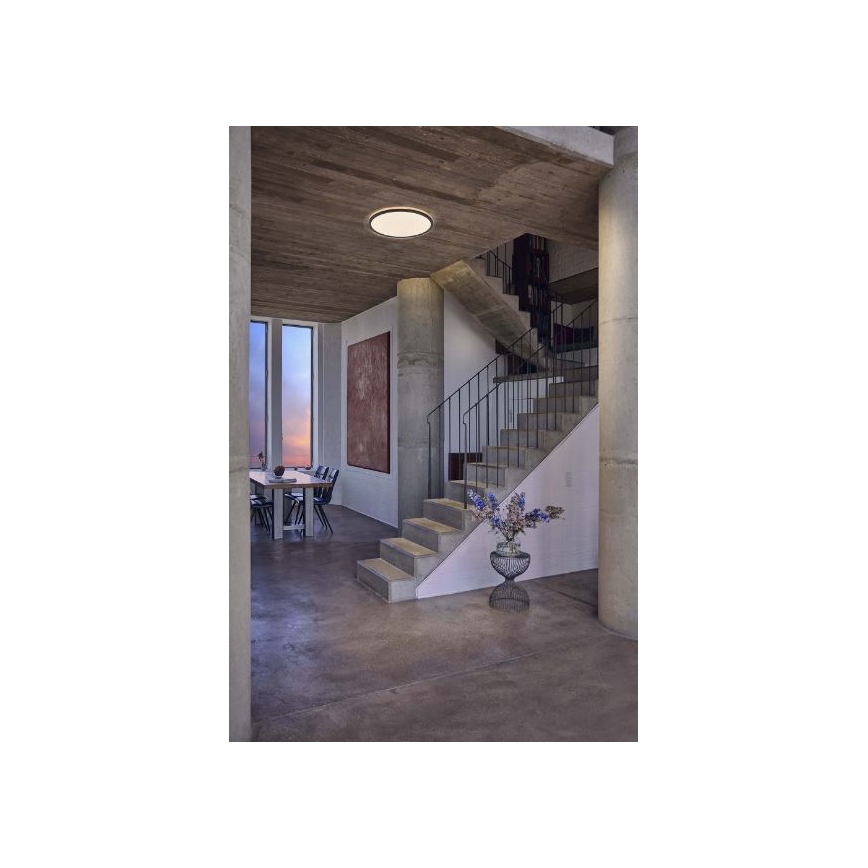 Ledvance - Dimbare LED Plafondlamp ORBIS LED/15W/230V zwart
