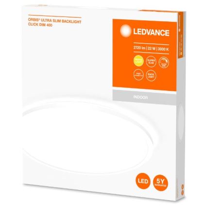 Ledvance - Dimbare LED Plafondlamp ORBIS LED/22W/230V wit