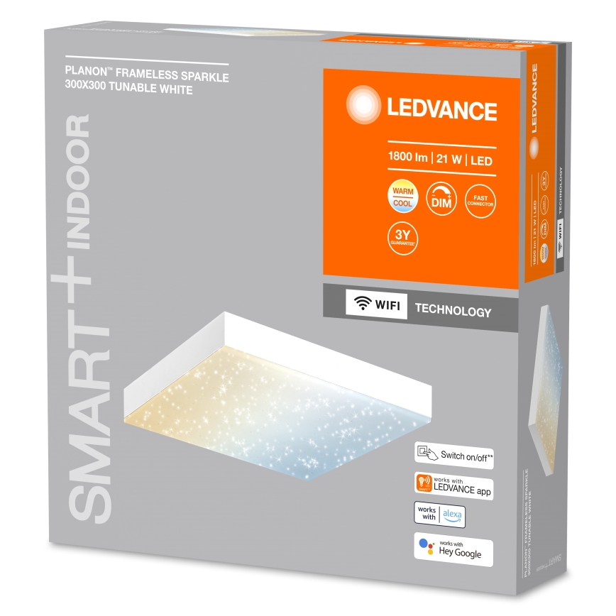Ledvance - Dimbare LED Plafondlamp SMART+ FRAMELESS LED/21W/230V 3000-6500K Wi-Fi