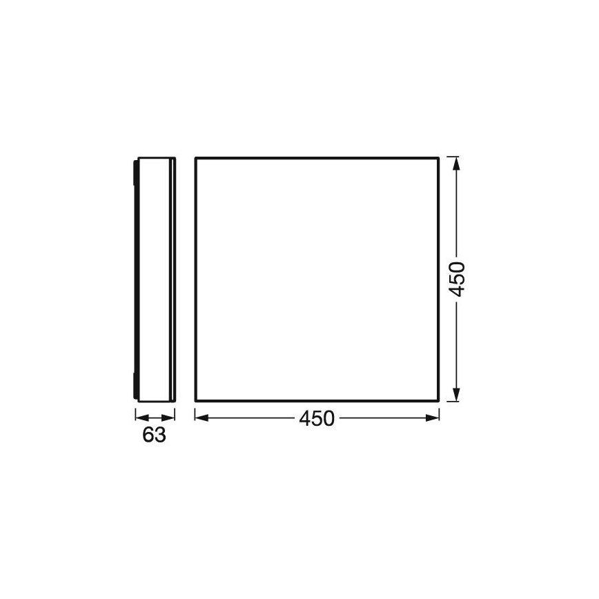 Ledvance -Dimbare LED plafondlamp  SMART+ FRAMELESS LED/24,5W/230V 3000-6500K Wi-Fi