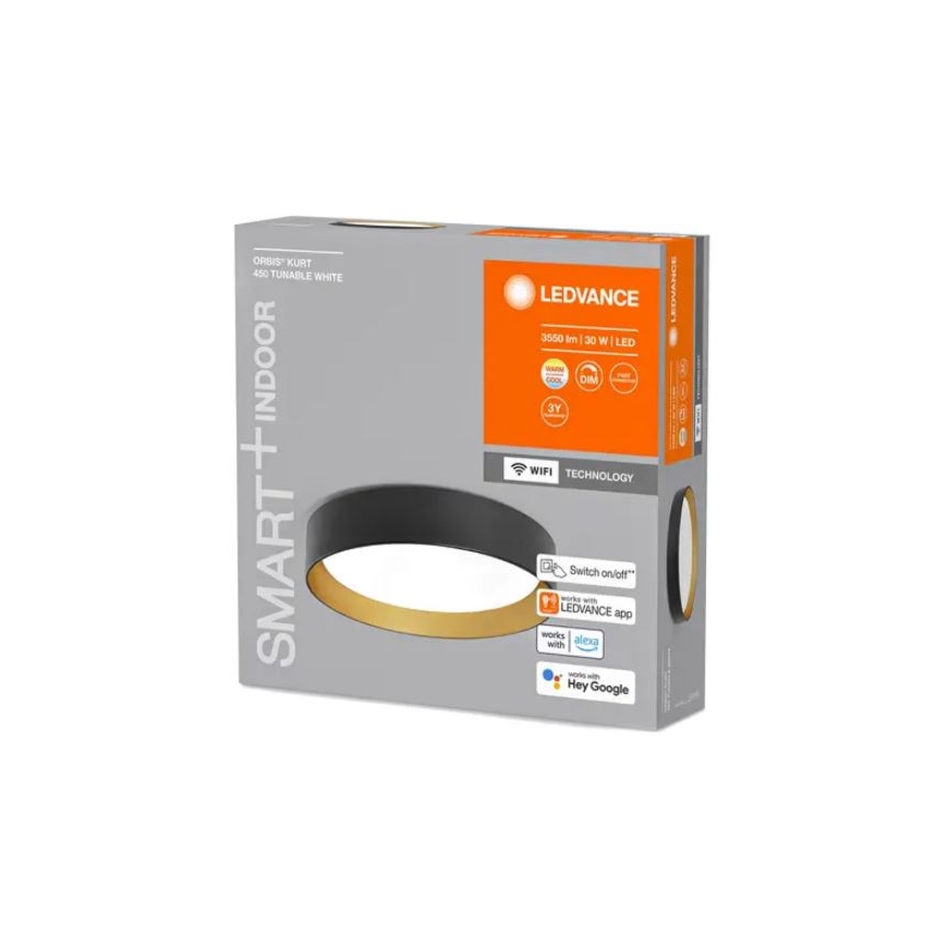 Ledvance - Dimbare LED Plafondlamp SMART+ KURT LED/30W/230V 2700-6500K Wi-Fi