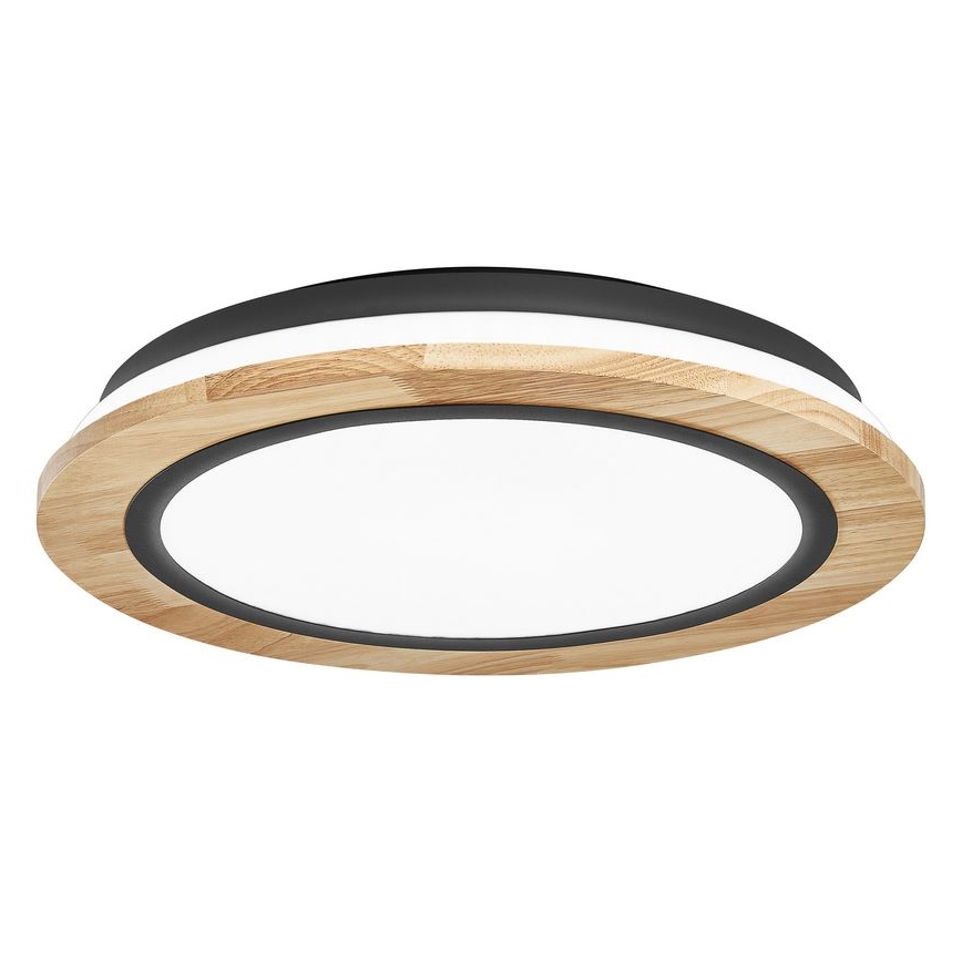 Ledvance - Dimbare LED plafondlamp SMART+ ORBIS WOOD LED/24W/230V 2700-6500K eiken Wi-Fi