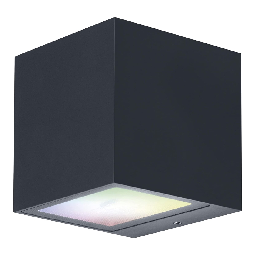 Ledvance - Dimbare LED RGBW Wand Lamp voor Buiten SMART+ BRICK LED/14W/230V Wi-Fi IP44