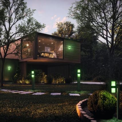 Ledvance - Dimbare LED RGBW Lamp voor Buiten CASCADE 2xLED/7W/230V IP44 Wi-Fi