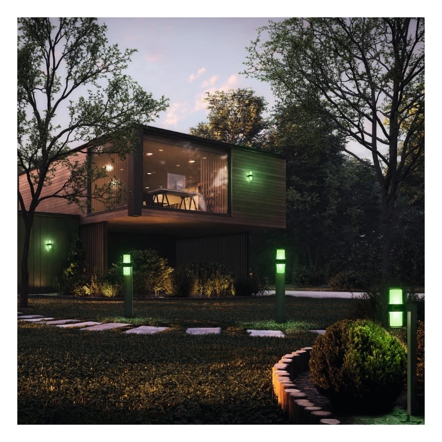 Ledvance - Dimbare LED RGBW Lamp voor Buiten CASCADE 2xLED/7W/230V IP44 Wi-Fi