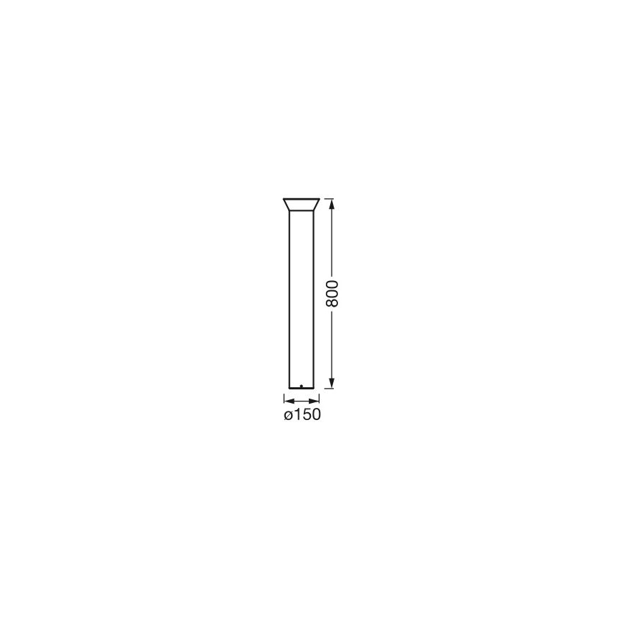 Ledvance - Dimbare LED RGBW Lamp voor Buiten SMART + ECLIPSE LED/10W/230V IP44 Wi-Fi