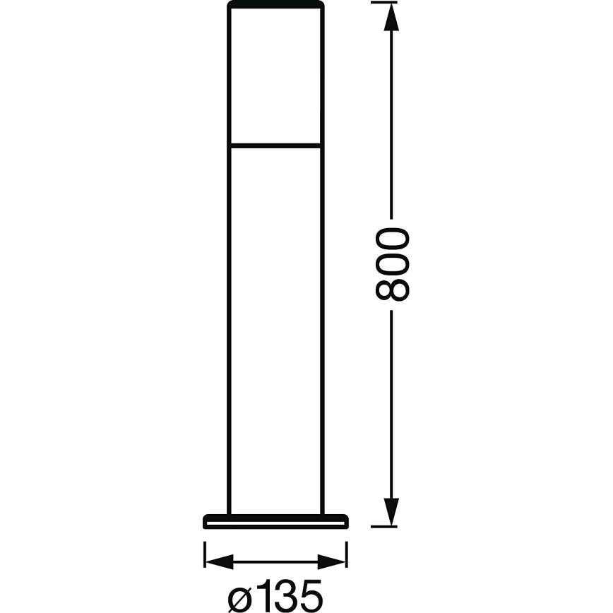 Ledvance - Dimbare LED RGBW Lamp voor Buiten SMART+ PIPE LED/10W/230V Wi-Fi IP44