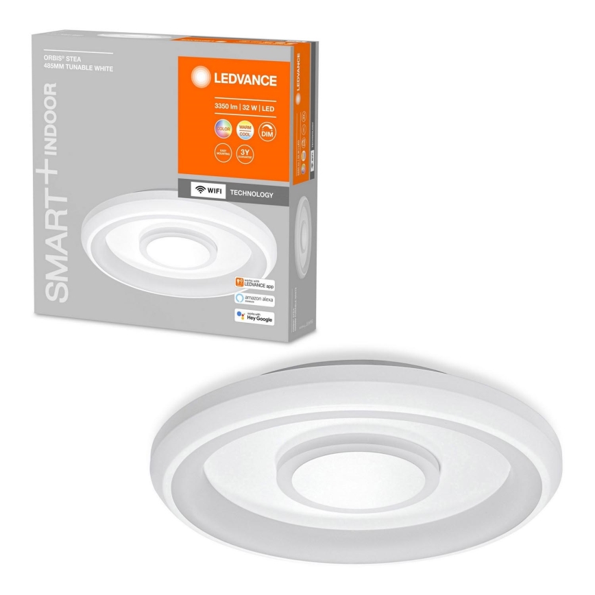 Ledvance - Dimbare LED RGBW Plafond Lamp SMART+ ORBIS LED/32W/230V 2700-6500K Wi-Fi