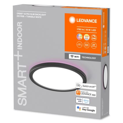 Ledvance - Dimbare LED RGBW Plafondlamp SMART+ ORBIS LED/19W/230V 2700-6500K Wi-Fi