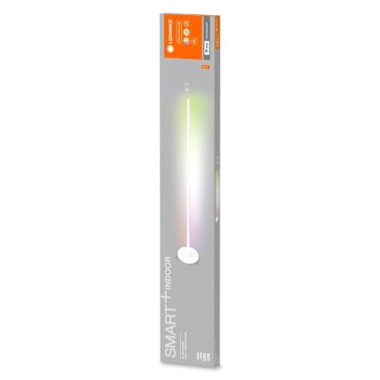 Ledvance - Dimbare LED RGBW Staande Lamp SMART+ FLOOR LED/14W/230V 2700-6500K Wi-Fi wit + afstandsbediening