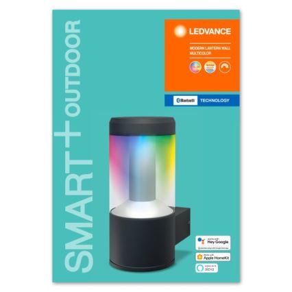 Ledvance - Dimbare LED RGBW Wand Lamp SMART+ MODERN LED/12W/230V IP44 BT