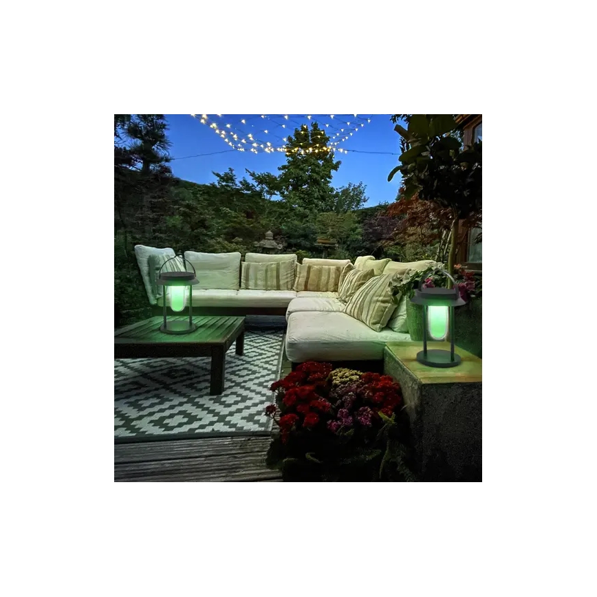 Ledvance - LED RGBW Dimbare zonne-energie lamp SMART+ TABLE LED/3W/3,7V 2200 mAh IP44