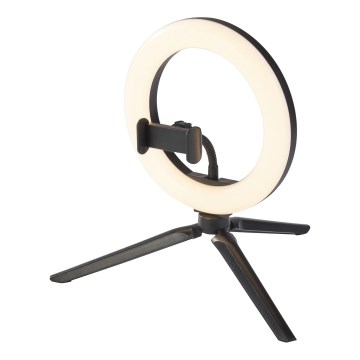 Ledvance - Dimbare LED tafellamp met een standaard en houder voor vloggen LED/5,5W/USB 3000/4000/6500K