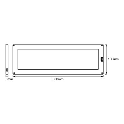 Ledvance - Dimbare LED TL-buis met Sensor CABINET LED/10W/230V